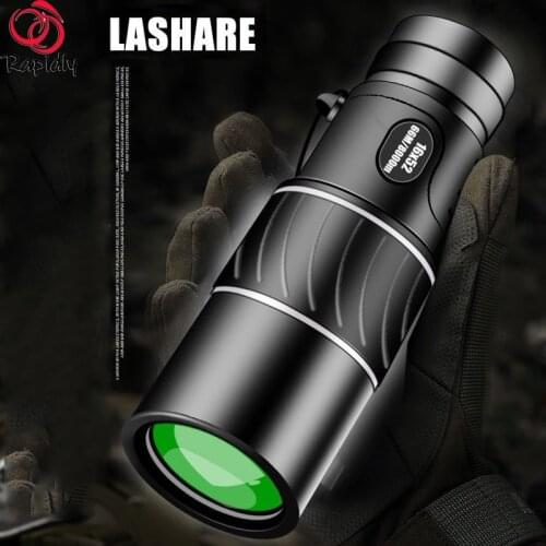 288FT/1000YDS Military Standard Monocular Telescope BSW7 Waterproof and Anti-fog 50MM Goggles Objective Eyepieces for Telescope