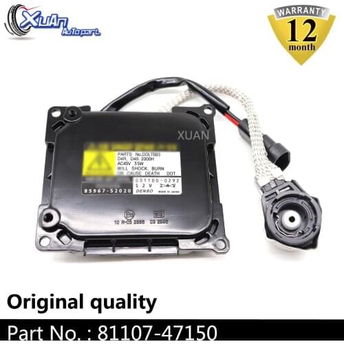 XUAN 81107-47150 D4R D4S HID Headlight Ballast Control Unit For Toyota Prius Avalon Solora Venza SC430 GS300 ES350 IS250 LS600H