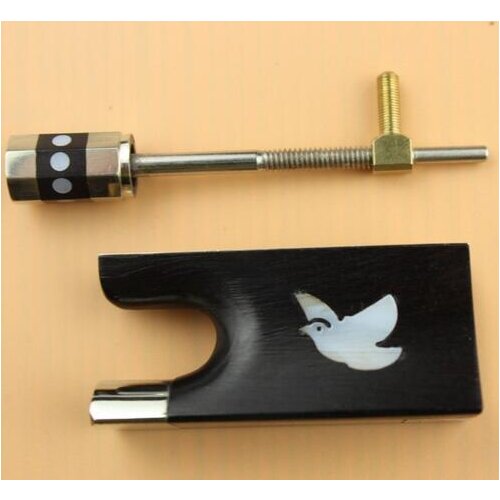 1 set Ebony 4/4 violin bow frog. violin bow accessories