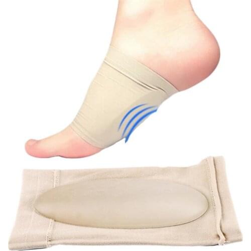 1 Pair Arch Support Sleeves Plantar Fasciitis Heel Spurs Foot Care Flat Feet Relieve Pain Sleeve Socks Orthotic Insoles Pads