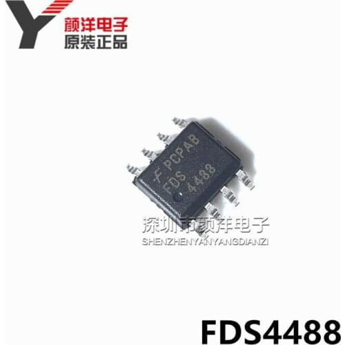 100% New&original In Stock FDS4488 4488 SOP-8 (5pcs/lot)