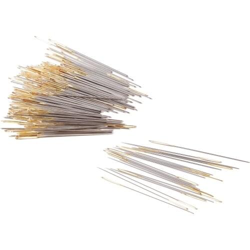 120Pcs Large-Eye Embroidery Cross Stitch Needles Tapestry Darning Needles Crafts Accessories 26# 28