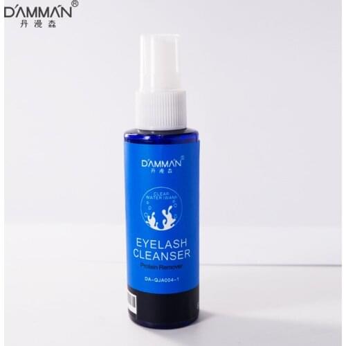 5 Pieces 60ml Damman Eyelash Extension Spray Cleanser Grafting Lash Cleanser Water Oil Remover Cleanning Makeup Aid Tools