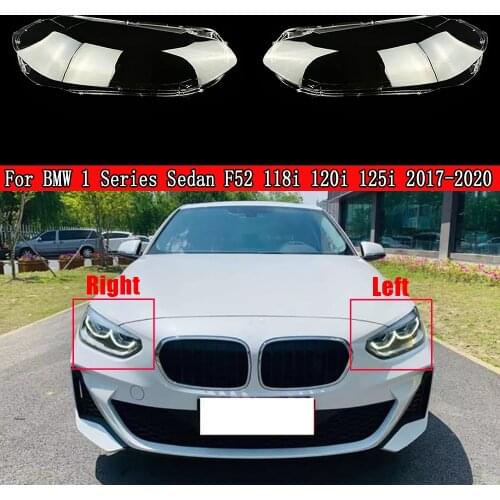 Car Headlight Lens For BMW 1 Series Sedan F52 118i 120i 125i 2017 2018 2019 2020 Lampshade Glass Lampcover Caps Shell Lamp Case