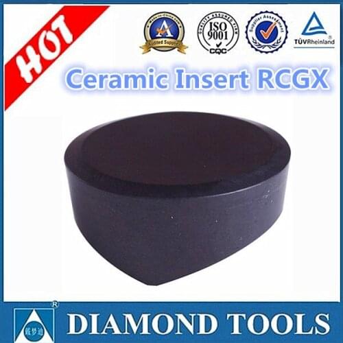 Free shipping cost Ceramic Insert RCGX1207 black or grey ceramic insert