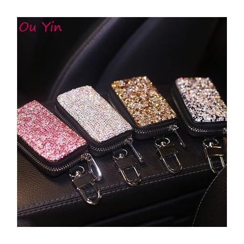 Crystal Car Key Case General Lady Car Key Case
