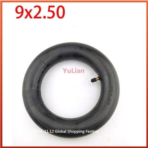 For Xiaomi No.9 Balance Car Inner Tube 70 / 65-6.5 Thickened Inner Tube 9x2.50 Straight Tube Special Extended Inflation Tube
