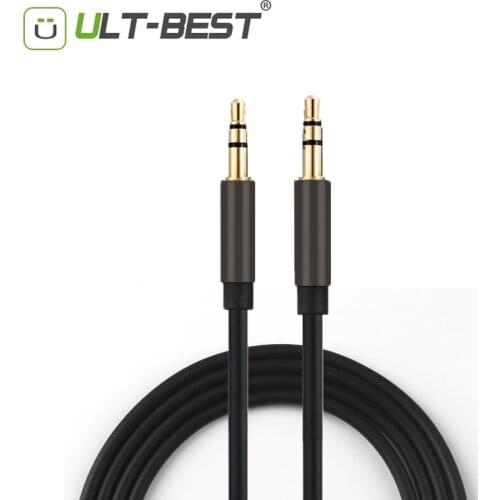 ULT-Best Audio Jack 3.5mm Male to Male AUX Cable 1M for Samsung Xiaomi MP3 Player iPhone 6 6S Headphone Beats Car