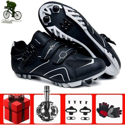 Mountain Bike Shoes Sapatilha Ciclismo Mtb Men Sneakers Women Ultra Light Bike Sports Self-locking Professional Breathable