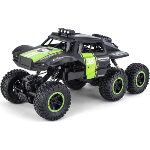 Q101 6WD RC Climbing Car Buggy 1:10 Radio Remote Control Off-road Vehicle Cars Gift For Children Kids Boys Outdoor Toys Model
