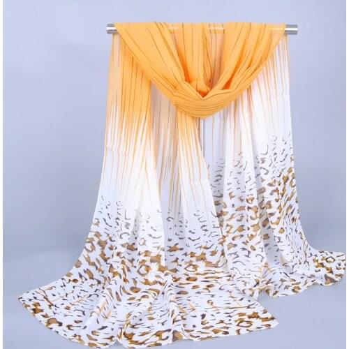 1pc Summer New arrival Fashion Chiffon scarves Stripe Chiffons georgette female silk scarves 50 *160cm