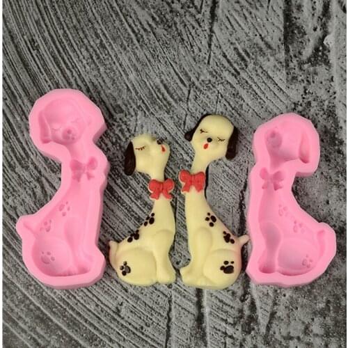 New Dalmatian Silicone Mold DIY Fondant Cake Mold Chocolate Fudge Tool Kitchen Baking Utensils