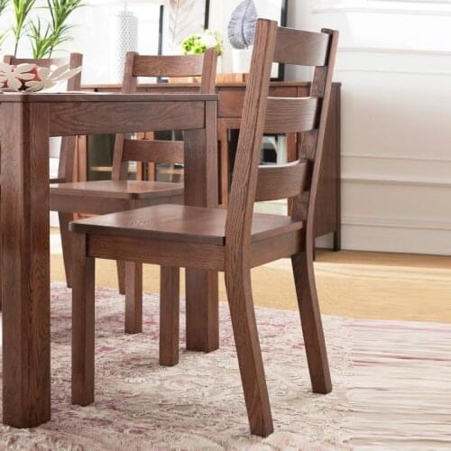 Pure Solid Wood Dining Chair/full Oak Chair/dining Chair/restaurant Combination Furniture/modern Simplicity