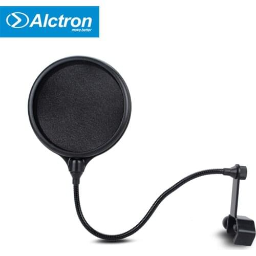 Original Alctron PF04 professional high quality microphone pop filter with two individual layers,for studio recording
