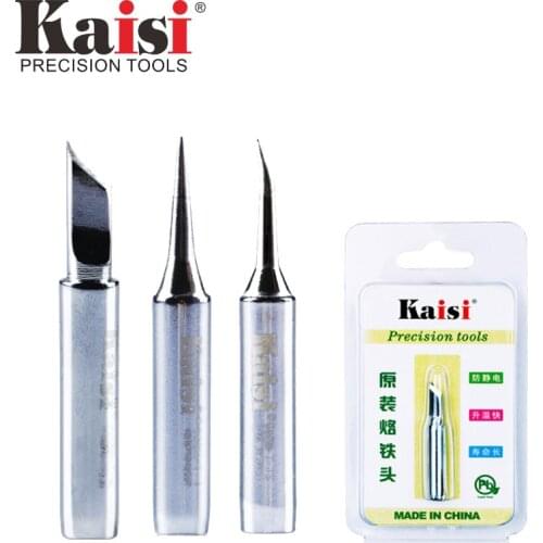 Kaisi Best Price 900M Soldering Iron 936 soldering Iron Tips 900M-T-IS Black Edition horseshoe flat tip iron