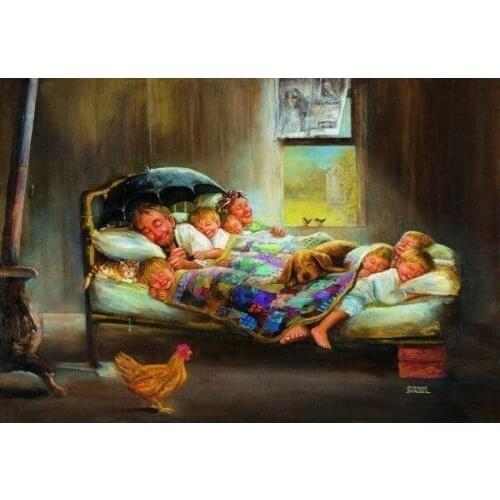 Warm home Needlework,sets Cross stitch Handmade 14CT Canvas DIY,Aida Cross-stitch kits,For Embroidery Arts Home