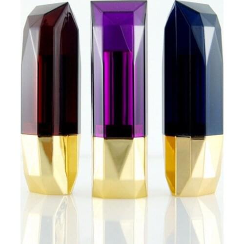 100pcs Empty Lipstick Tubes Refillable Lip Balm Gloss Holder Container