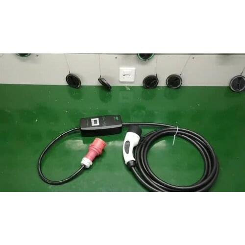 16A KHONS type 2 portable EV charging cable European home charger plug