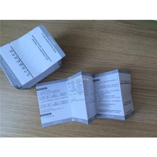 2000pcs Free shipping custom printed catalog leaflet booklet user manual printing folded brochure poster pamphlet printing