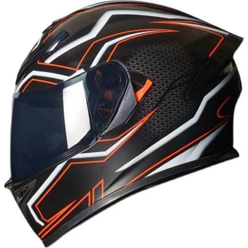 2021 New Arrival Racing Helmet Modular Dual Lens Motorcycle Helmet WomenSafety Helmet Casco Capacete Casque