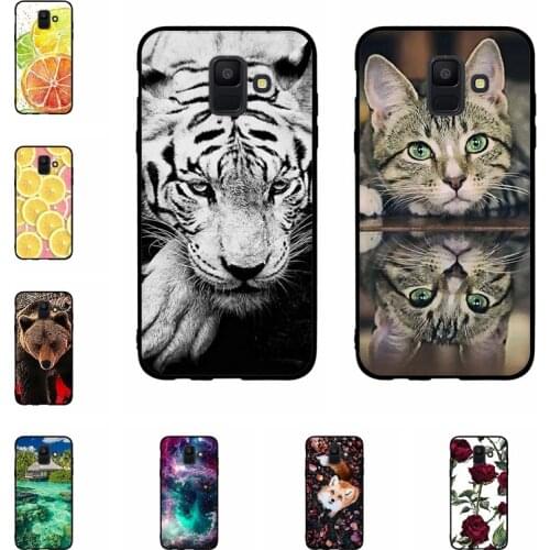 Case For Samsung Galaxy A6 2018 Case A600 A600F Cover Soft Silicone Thin TPU Back Shell Cover For Samsung A6 2018 Phone Bag Case