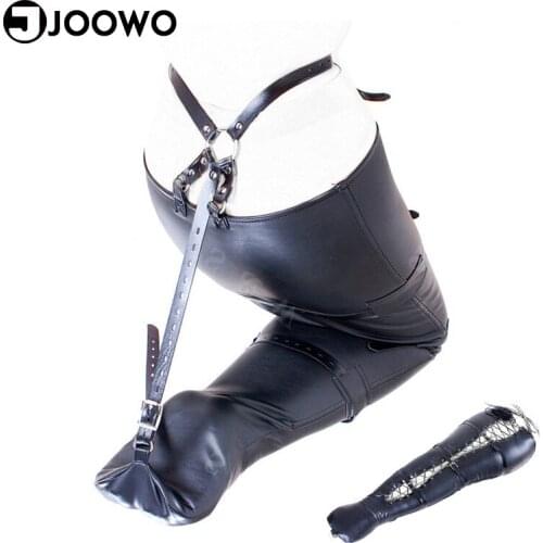 Fetish Mermaid Bondage Belt Leg Binders Slave Ankle Restraints Sex Toys for Couples Bundled Game Binding Supplies