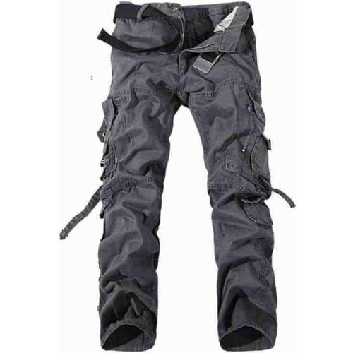 GREVOL Men's Military Trousers