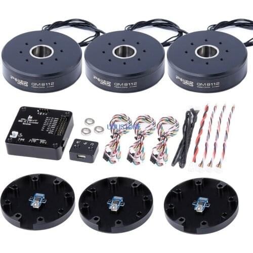 Iflight Ipower AlexMos 32 BIT Extended BGC with GM8112 Large torque Brushless Motor with Encoder System Combo Set For Gimbal