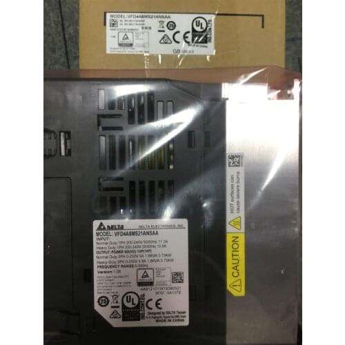New spot promotion Delta inverter MS300 VFD4A8MS21ANSAA 0.75KW220V