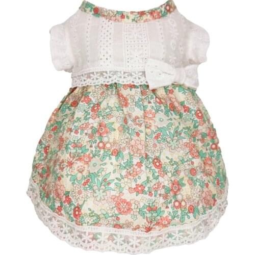 Chihuahua Dog Clothes Summer Cat Doggie Puppy Skirt Yorkshire Pomeranian Bichon Poodle Schnauzer Clothing Female Dog Dresses