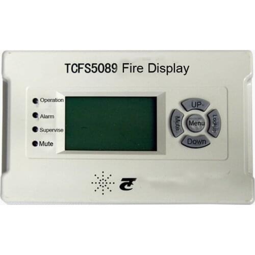 TCFS5089 Fire Display Panel Intelligent Fire indicating panel work with tc fire alarm system