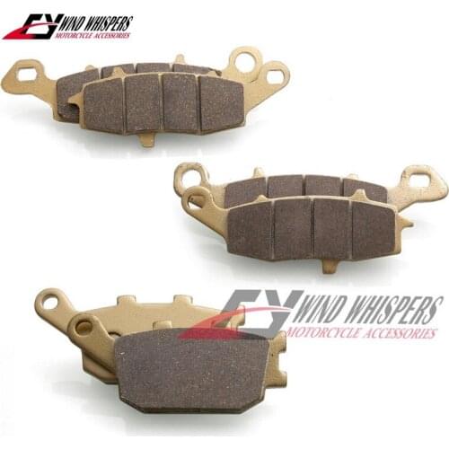 Motorcycle Front Rear Brake Pads For Suzuki SV400 2003-2005 SV650 2003-2009 SFV 650 2009-2015 SV650S 2010-2016 GSR750 DL650 1000
