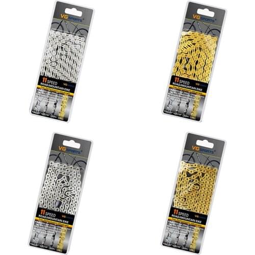 Vg Sports Ultralight 11 Speed Bicycle Chain Bike Chain 116L Mountain Mtb Road Bike Chains--11S