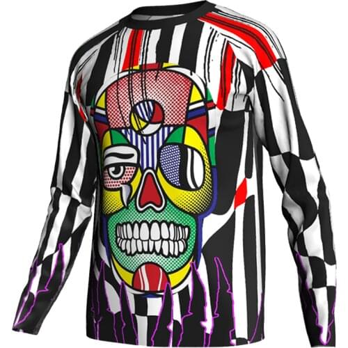 Unique Breathable Fishing Shirt Quick Dry Cycling Hiking Jersey Soft Clothing Anti-UV Long Sleeve Fishing Jersey 2021 New style