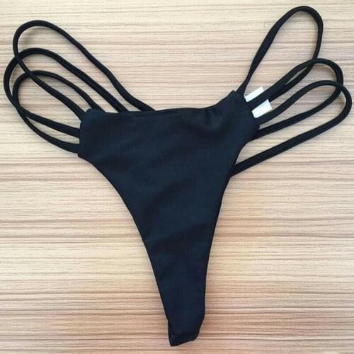 2018 Womens Panties Sexy Hollow Strappy Lingerie G-string Briefs Underwear Panties T string Thongs Briefs Exotic Lingerie