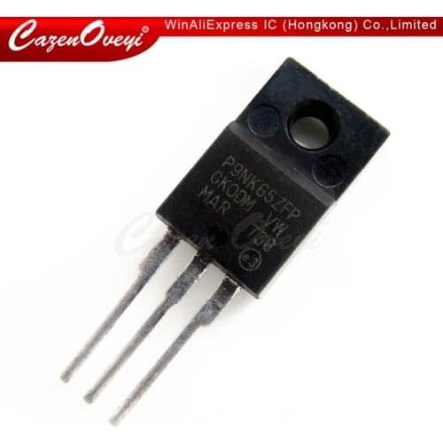 10pcs/lot STP9NK65ZFP P9NK65ZFP TO-220F In Stock