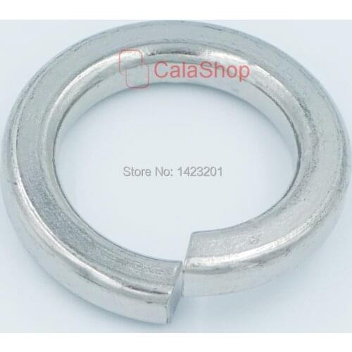 5 Pcs / Lot M30 Stainless Steel Split Lock Spring Washers Pad Screw Washers