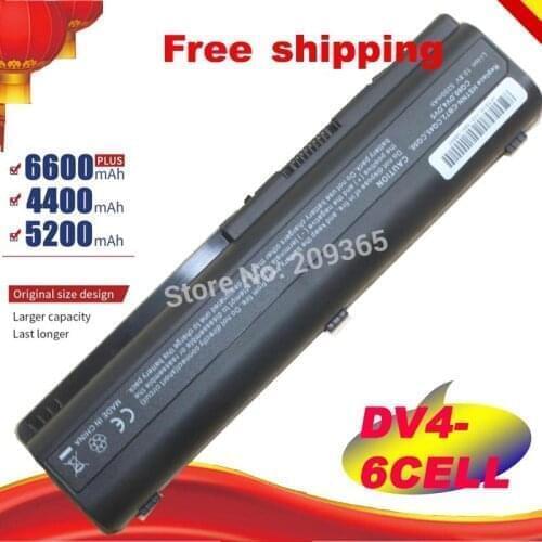 Battery for HP Compaq Presario CQ40 CQ41 CQ45 CQ50 CQ60 CQ61 CQ71 For HP G60 G61 G71 Pavilion DV4 DV4-1000 DV5 DV6 Free shipping