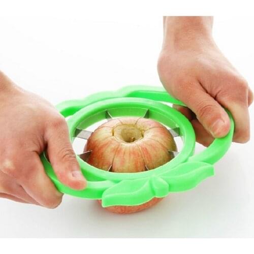 Household Fruit Slicer Knife Kitchen Gadget Stainless Steel Fruit Pear Slicer Kitchen Knife Tools