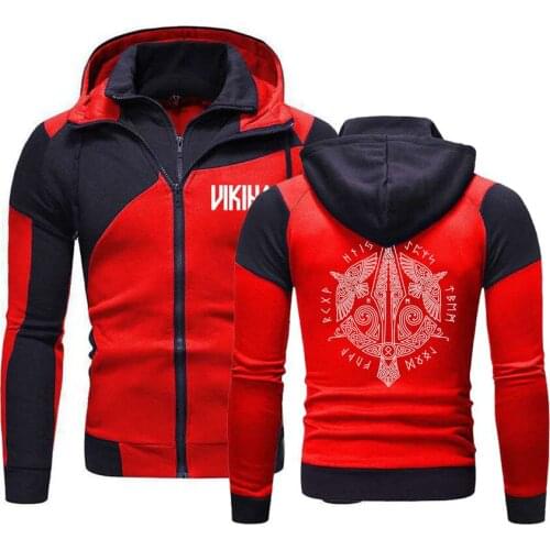 Unisex Odin Vikings Viking Berserker Jacket Men Sweatshirt Hoody Spring Autumn Fleece Cotton Zipper Harajuku Cloth Coat Hoodies