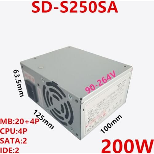 New Original PSU For R-Senda MICRO 200W Power Supply SD-S250SA