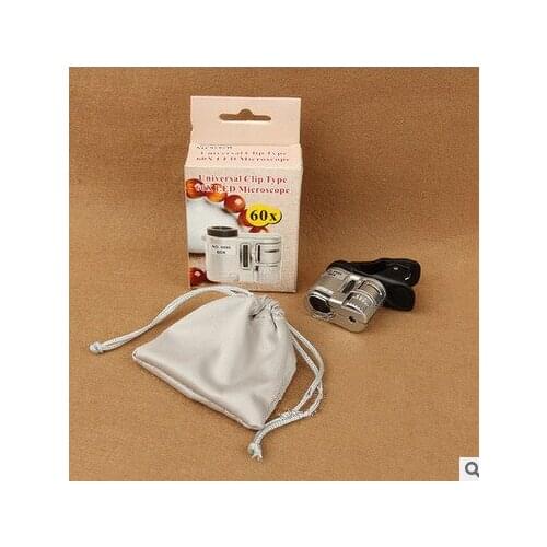 New Paragraph 9595W Mobile Phone Holder Systems LED HD Microscope dermatoscope camera magnifier Enhanced camera HD