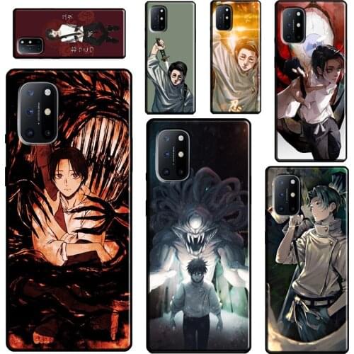 Yuta Okkotsu Jujutsu Kaisen Anime Case For Realme 6 7 8 Pro GT Neo C21 C11 C3 Q3 Pro Soft Cover For OnePlus 8T 7T 9R 8 9 Pro