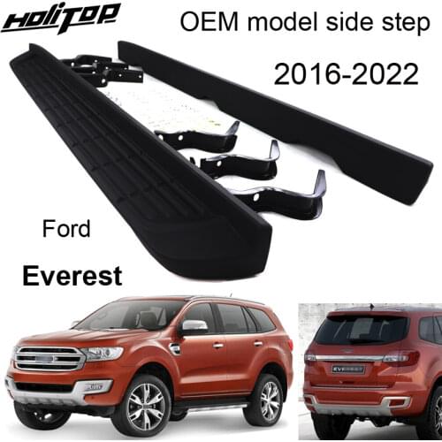 Side bar running board board side step for Ford Everest 2016 2017 2018 2019,original model, made by old factory,reliable quality