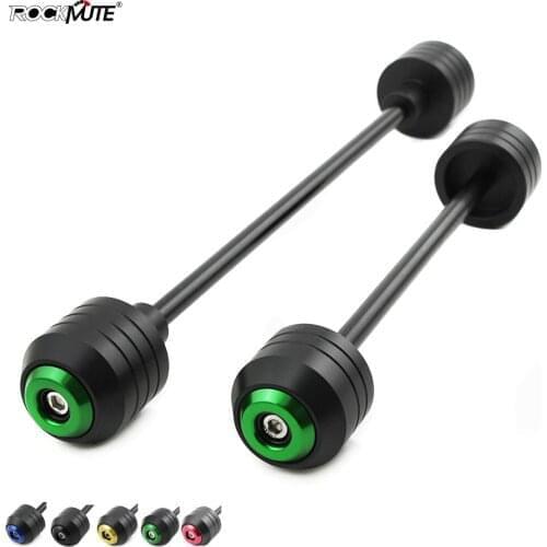 For SUZUKI GSX-R1000 2020 Motorcycle Wheel Falling Protector Pad Front Rear Axle Fork Crash Sliders