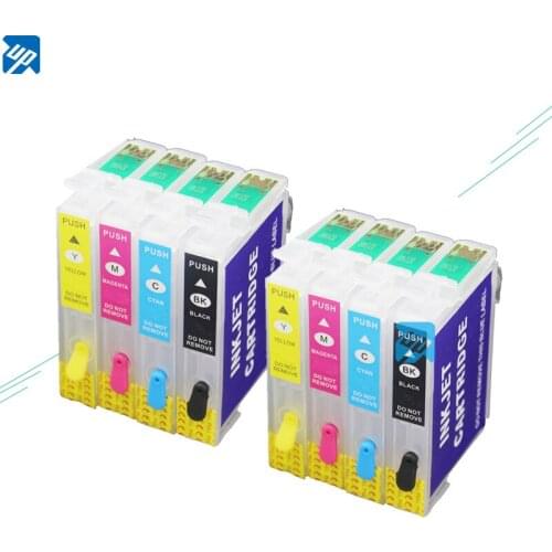 T1281 Refillable Ink Cartridge For Epson S22 SX125 SX130 SX235W SX420W SX440W SX430W SX425W SX435W SX438 SX445W BX305F SX230