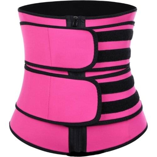 Waist Trainer Women Slimming Sheath Tummy Reducing Shapewear Belly Shapers Sweat Body Shaper Sauna Corset Sports Belts
