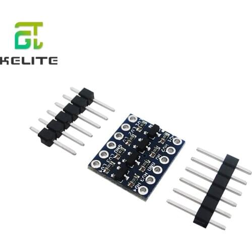 New!!! 50pcs/lot 4 channel IIC I2C Logic Level Converter Bi-Directional Module 5V to 3.3V