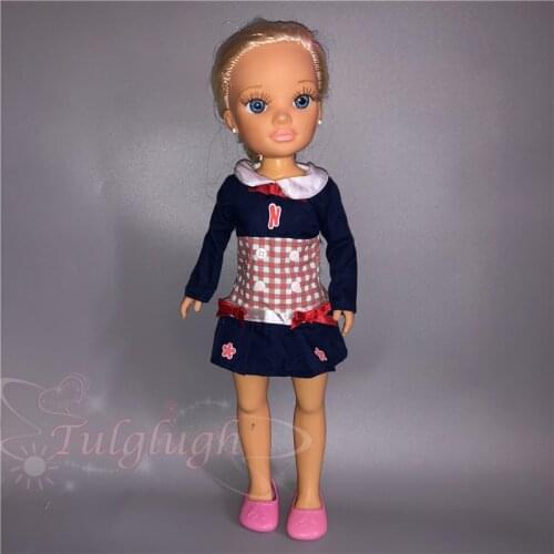 New Lovely Dark Blue Dress Clothes Fit With 43cm FAMOSA Nancy Doll (Doll and shoes are not included), Doll Accessories