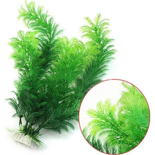 30cm Underwater Artificial Plant Green Grass for Aquarium Fish Tank Landscape Decor